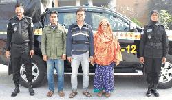 গৃহবধূর চুল ও ভ্রু কেটে নির্যাতন: স্বামীসহ গ্রেপ্তার ৩