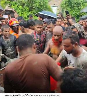 মোরেলগঞ্জে নির্মাণাধীন সেফটি ট্যাংকির দেয়াল ধসে শ্রমিক নিহত, আহত ১