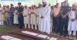  সৌদিতে আগুনে নিহত ৭ প্রবাসীর একসঙ্গে জানাজা