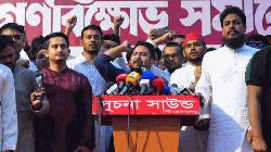 ফ্যাসিবাদী শক্তি ও দুর্নীতিবাজ সরকারের বিরুদ্ধে ফের মাঠে নামতে হবে: নাহিদ